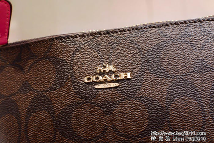 COACH蔻馳 原單正品 35940 新款 頭層牛皮斜挎小包  Chz1296